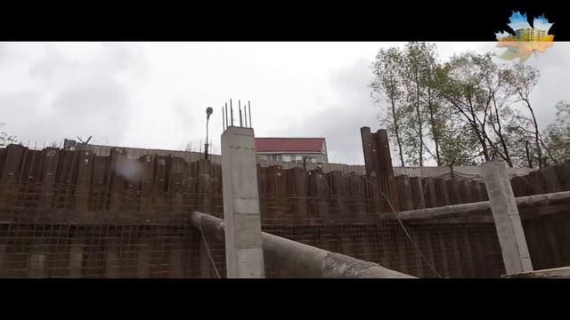 ЖК Клёны, сюжет 05.17 устройство шпунта котлована, результаты выполненных работ на 1 ой захватке смотреть онлайн