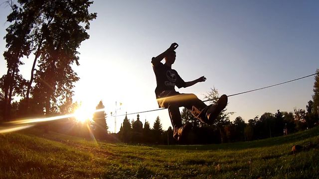 ТУТОРИАЛ ОТ КОЛЯМБЫ -  BUTTBOUNCE Slackline tutorial