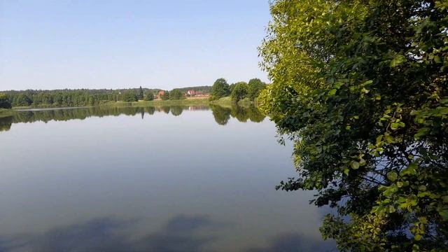 Водоем (плотина) в селе Махра, Александровский район, Владимирская область.