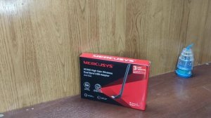 33-34 Wi Fi адаптер Mercusys MU6H, чёрный (Adapter Black)