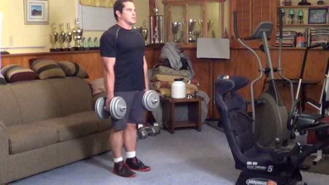 Back & Triceps Workout with Dumbbells смотреть онлайн