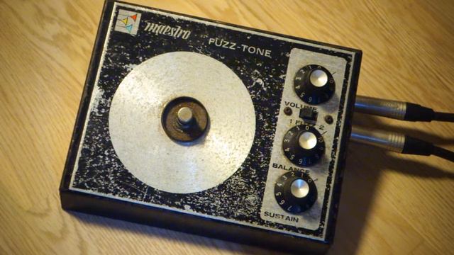 Maestro FZ 1S vintage fuzz смотреть онлайн