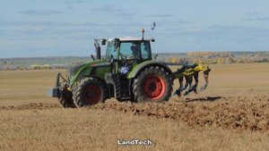 Трактор Fendt 720 с советским чизельным плугом ПЧ-2,5 и Versatile 2375 с CASE Ecolotiger 530C