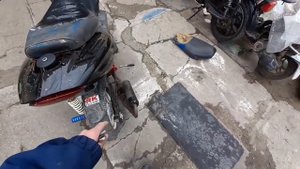 Туго крутится заднее колесо чинамина. Решение проблемы