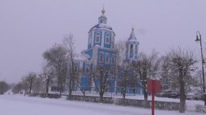 Ежедневный выгул собаки зимой. Зимний отпуск в Тамбове.