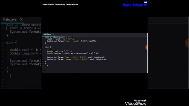 Memo Science TV [HD] - Object Oriented Programming (JAVA) Compiler (Determinant, Area and Volume) смотреть онлайн