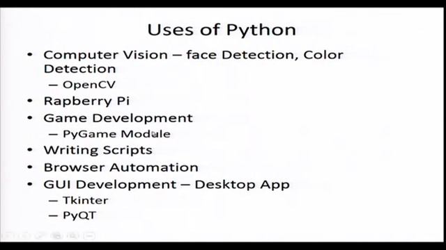 Python Features, Variables and Keywords