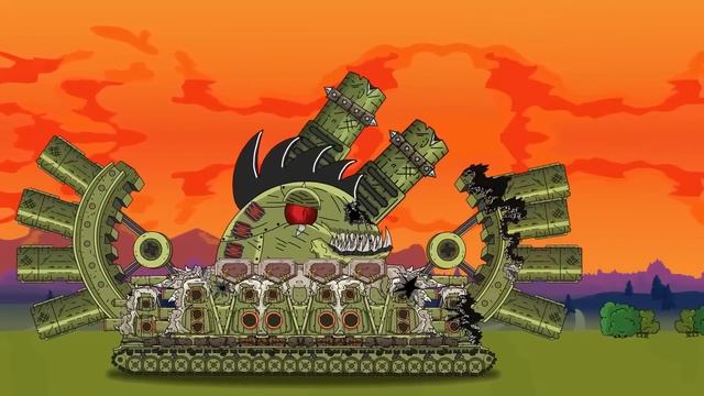 BOSS 1, BOSS 2, BOSS 3, BOSS 4 - Эволюция Гибридов - Мультики про танки смотреть онлайн