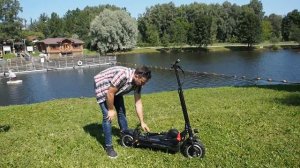 ОБЗОР ОДНОГО ИЗ САМЫХ МОЩНЫХ ЭЛЕКТРОСАМОКАТОВ ALLIGATOR ELECTRIC SCOOTER