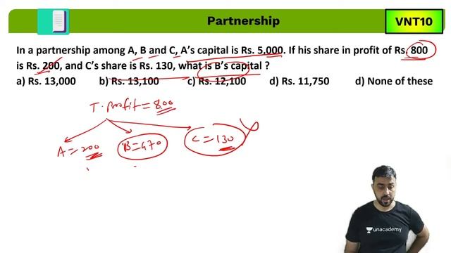 Arithmetic l Best Practice Questions on Partnership (Level of Difficulty 1) I Quant l OMETs 2022