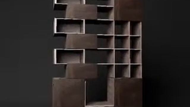 дизайн современного стеллажа, стеллаж, мебель для дома и офиса