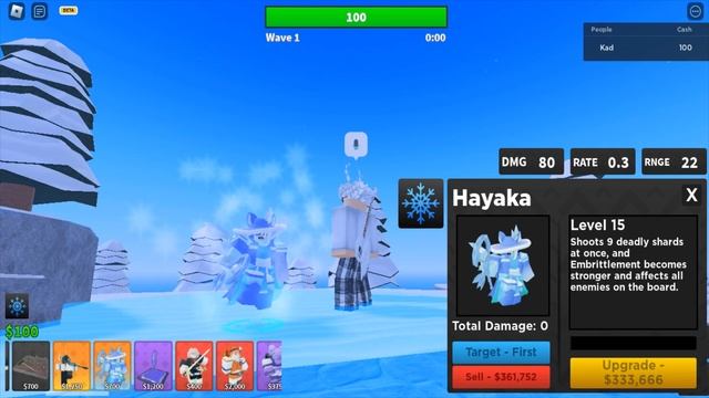All Winter Event Skins Showcase | Roblox Arena Tower Defense смотреть онлайн