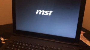 Msi laptop won’t turn on, please help me