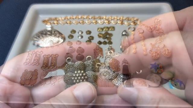 Подносы, фурнитура, бусины для рукоделия. Посылки с AliExpress. 29.08.20 смотреть онлайн