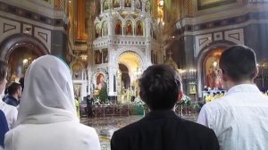 Рождество. Храм Христа Спасителя. Москва. 7 января 2019