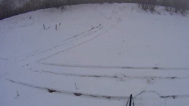 Рождественские покатушки на YAMAHA SR VIPER смотреть онлайн