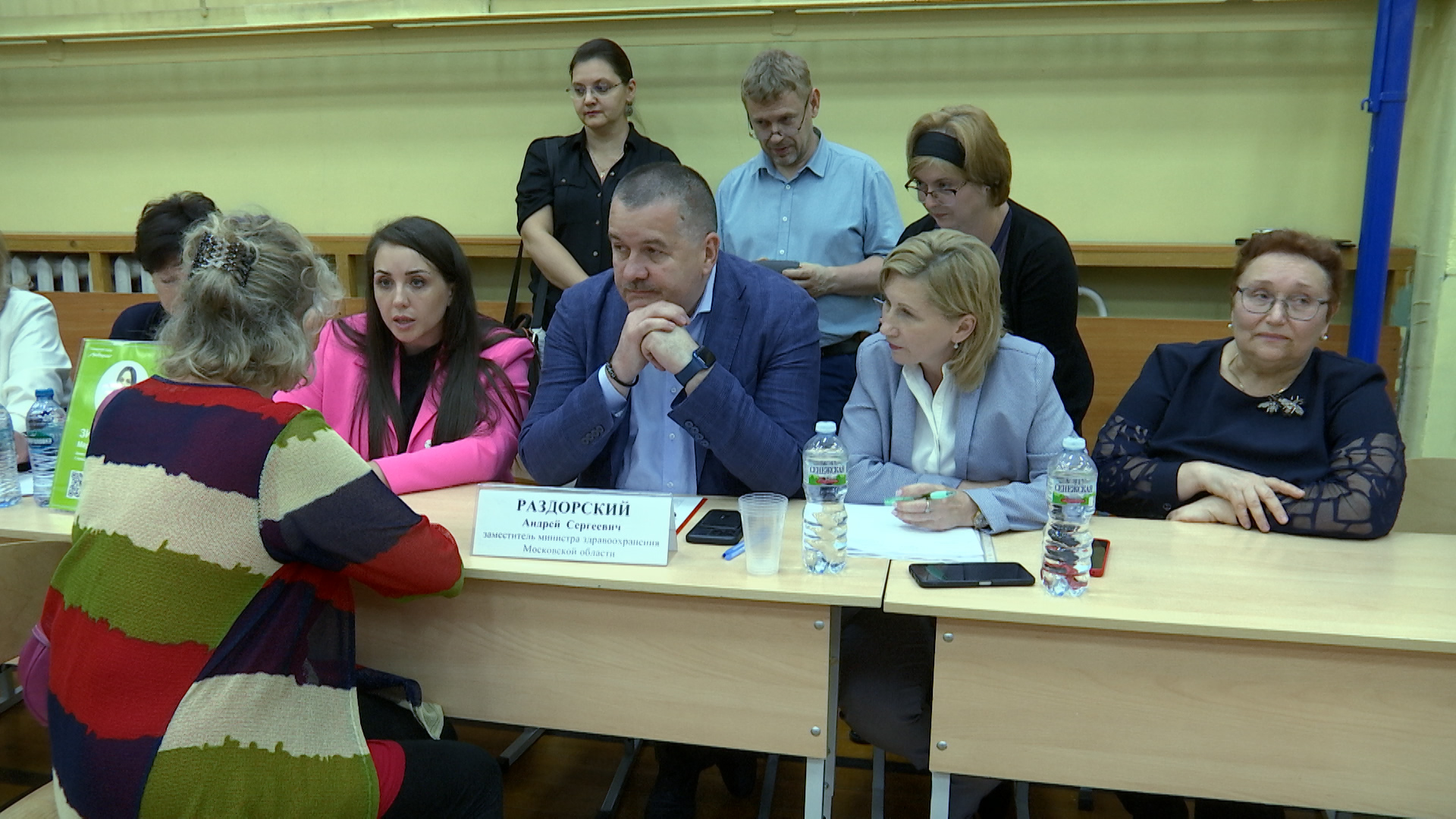 Встреча с жителями поселка ВУГИ