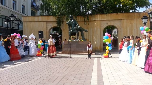 День рождение Пушкина 06.06.14 Ставрополь #ставропольчитаетпушкина смотреть онлайн
