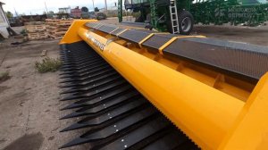 Обзор доработанной жатки JOHN GREAVES