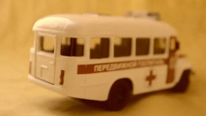 Масштабная модель #КАВЗ-3976 #Скорая помощь #МашиныМашины #Технопарк
