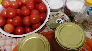 № 29 Помидоры в "загадочном "маринаде. Проверенный рецепт маринованных помидор с водкой.