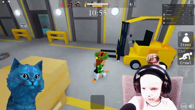 КАК ПОЛУЧИТЬ 300 РОБУКСОВ! Секретные места у МОРОЖЕНЩИКА в РОБЛОКС Котёнок Лайк и Даша Кексик JERRY смотреть онлайн