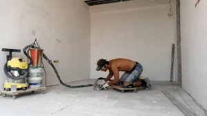 Шлифовка стяжки под плиточные работы