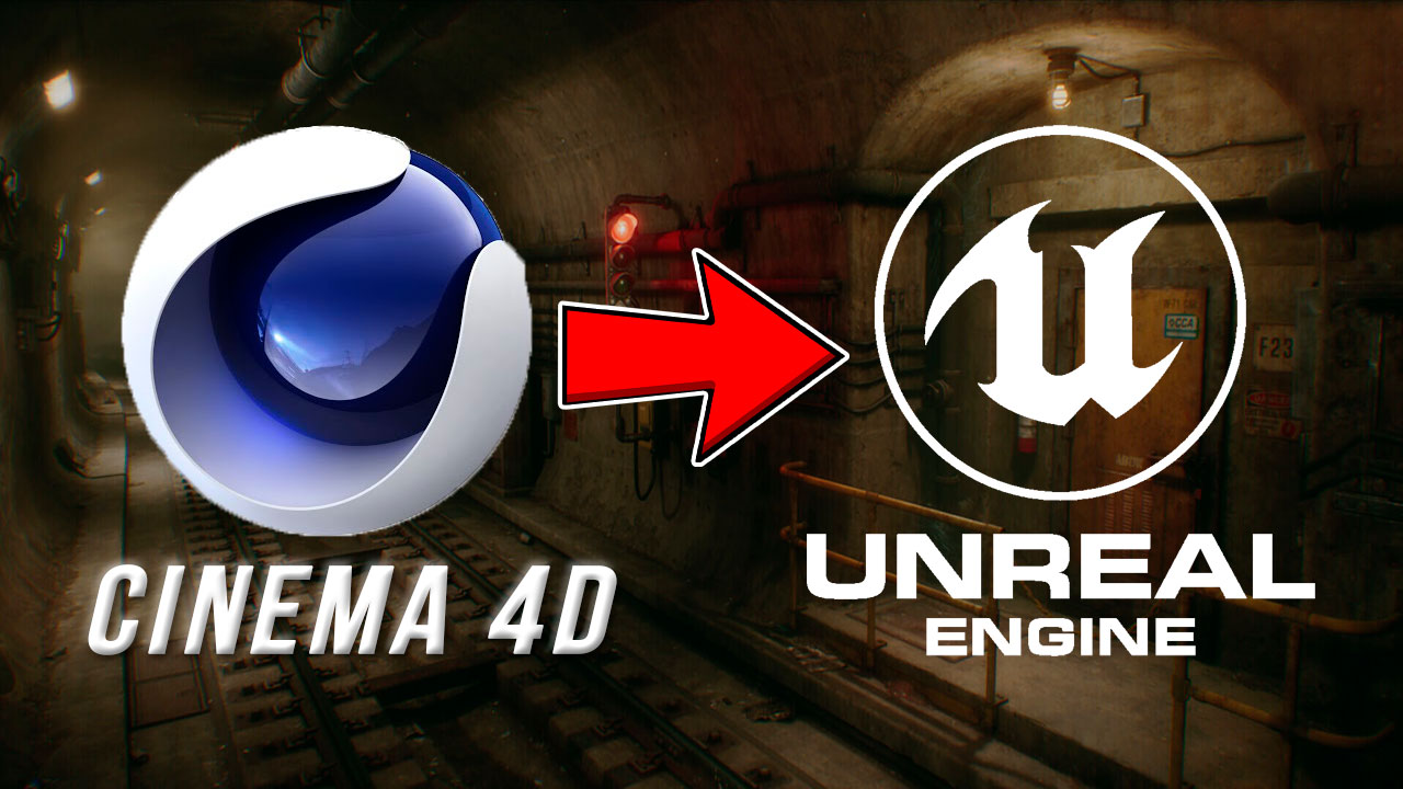 Экспорт проекта из Cinema 4D в Unreal Engine  C4D UE Tutorial