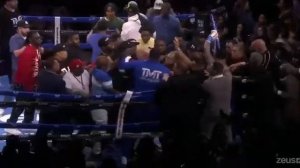 ?Бой Флойда Мейвезера и Джона Готти III закончился массовой потасовкой в рин