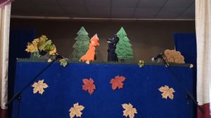 Театр кукол  "Сказка" спектакль "Кот и Лиса"