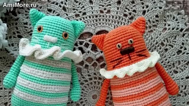 Амигуруми: схема Толстый кот | Игрушки вязаные крючком