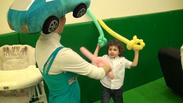 Игровая программа Тачки от AnimaEvent.ru смотреть онлайн