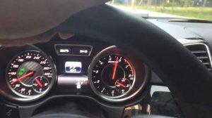 Mercedes benz Gle63 / разгон до 100km.ч