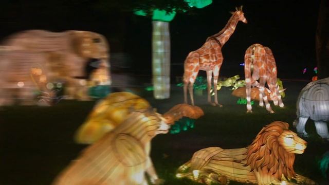 Фестиваль Китайских фонарей | Красиво на столько, что уходить не хотелось! смотреть онлайн