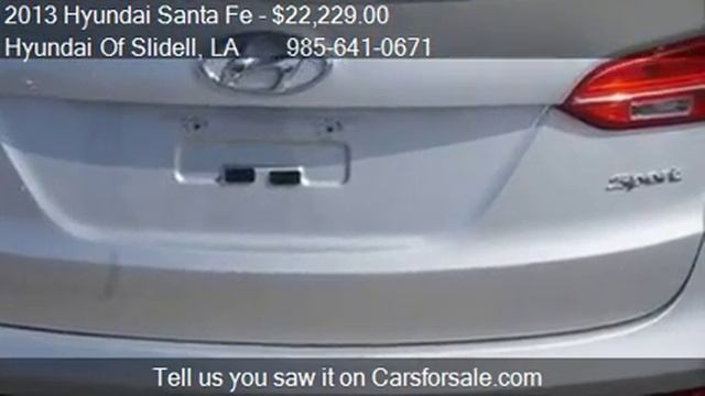 2013 Hyundai Santa Fe Sport 2.4 FWD for sale in Slidell, LA смотреть онлайн