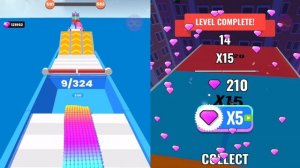 Top 10 Satisfying Video Games Ball Run 2048, Stack Rider All Max Level Gameplay