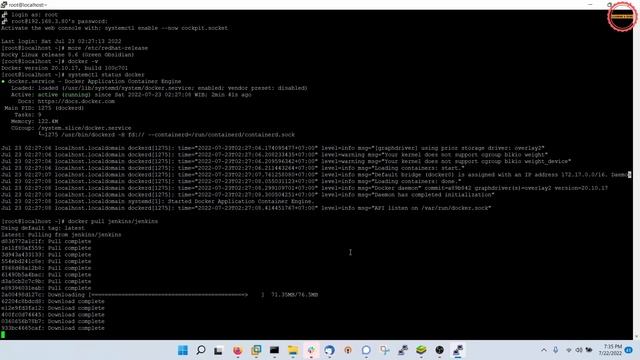 Tutorial Cara Install Jenkins Via Docker Pada Rocky Linux 8 | Almalinux 8 | Linux Indoensia смотреть онлайн