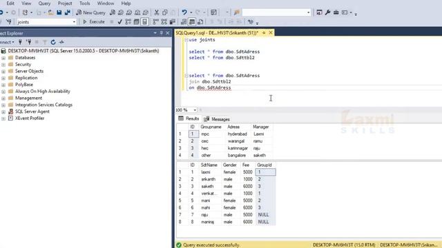 SQL joins in Telugu | Inner join | Left join | Right Join | Full Join смотреть онлайн