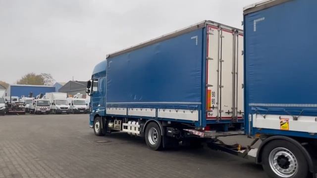 DAF XF 530 2018 Plane Zug komplett Yourtrucks Germany смотреть онлайн