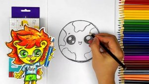 Как нарисовать ЗЕМЛЮ - просто рисуем планету