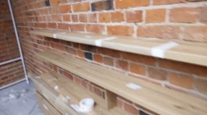 Вешаем полки на стену на скрытый крепеж