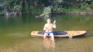 Весло трансформер для сапа , байдарки , резиновой лодки . Разборное , 4 секционное , нетонущее .