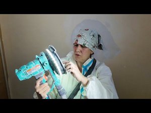 Как шпатлевать стены , быстрый метод