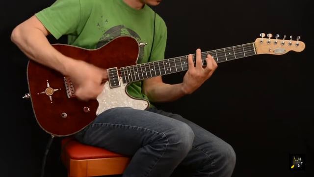 Shank Instruments Milano - "Cabronita" electric guitar demo смотреть онлайн