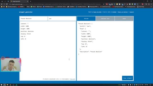 Как Сделать Сниппет В Sublime Text, Vs Code? // Sublime Text Snippet, Сниппеты В Vs Code
