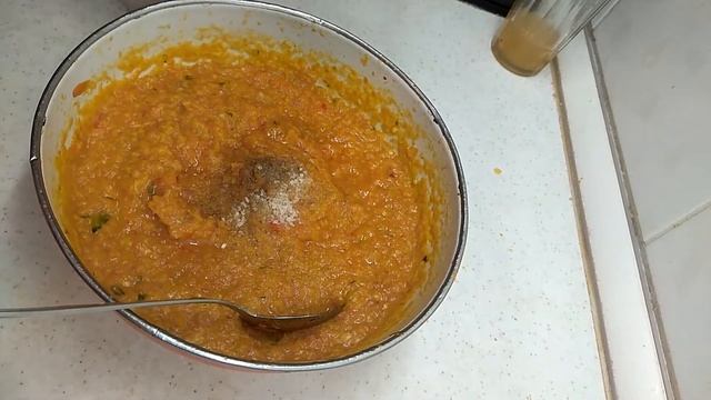 КАК Я ГОТОВЛЮ ИКРУ ИЗ ЗАПЕЧЕННЫХ КАБАЧКОВ И ПЕРЦА#reallife