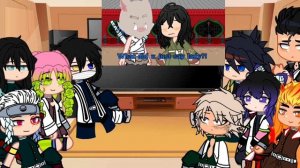 Hashiras reacting to my videos... || Gacha club || Reaction || Kny || Demon slayer || Hashiras