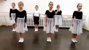 Открытый урок по ритмике