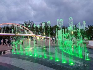 Обновленный пляж "Черепашка" и Комсомольский парк Керчь 06.08.23