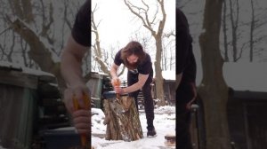 Fiskars топор X21 против Fiskars клин+ Fiskars кувалда 3,9 кг #fiskars